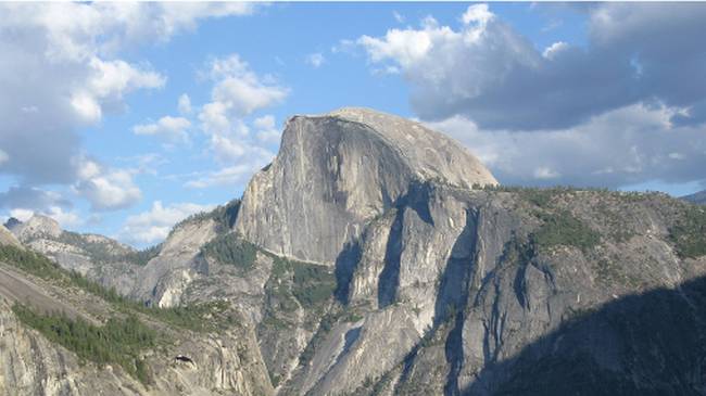 The imposing Half Dome in Yosemite National Park, California | Julie Anderson