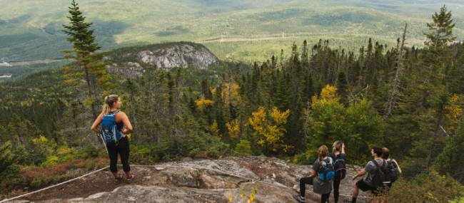 Views from Mount Morios, Charlevoix | Tourisme Charlevoix